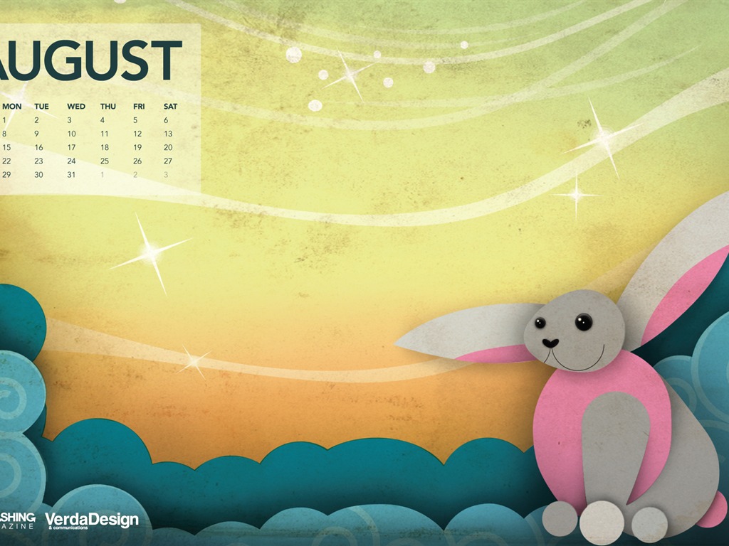 August 2011 calendar wallpaper (2) #8 - 1024x768