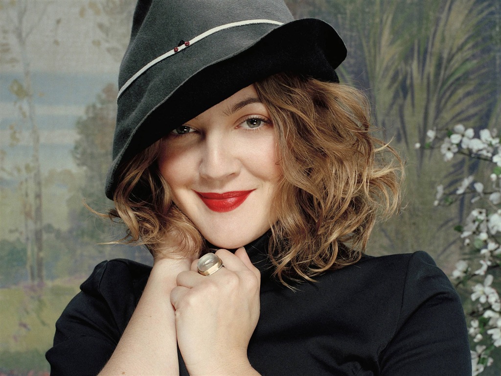 Drew Barrymore 德魯·巴里摩爾 美女壁紙 #18 - 1024x768