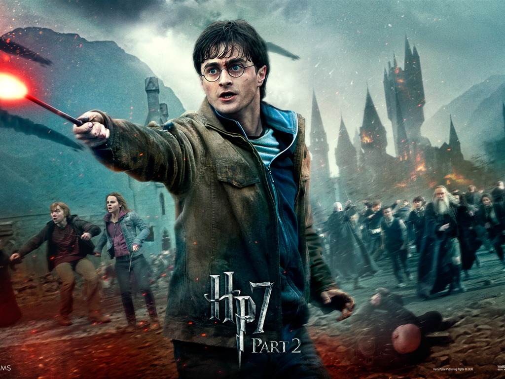 Harry Potter and the Deathly Hallows 哈利·波特与死亡圣器 高清壁纸20 - 1024x768