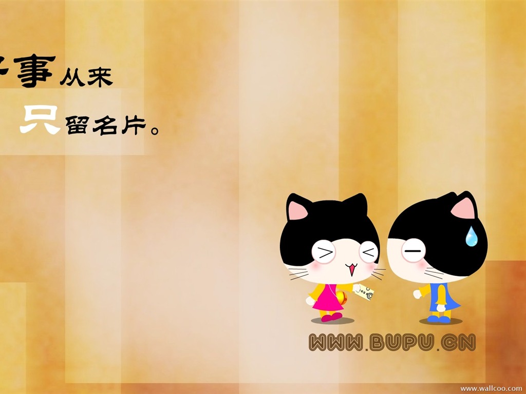 猫咪宝贝 卡通壁纸(五)19 - 1024x768