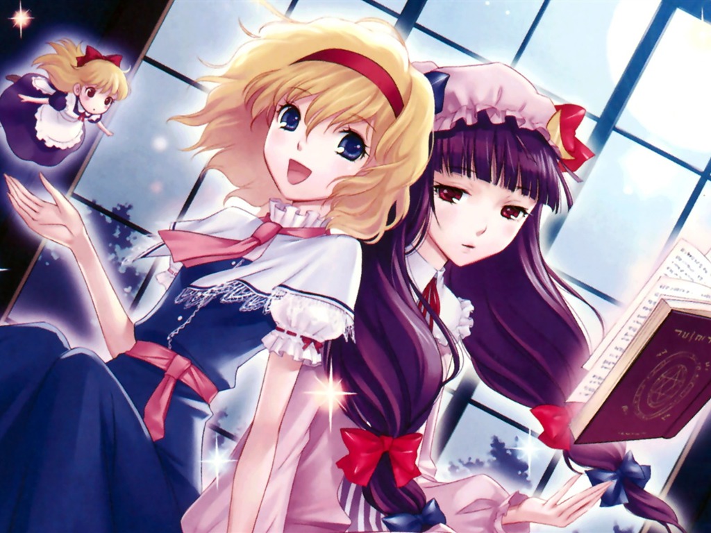 Anime girl HD tapety na plochu #8 - 1024x768