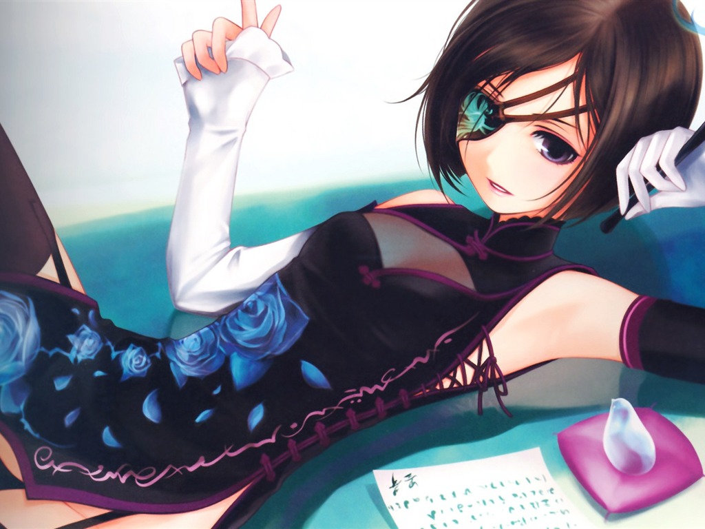Anime girl HD tapety na plochu #18 - 1024x768
