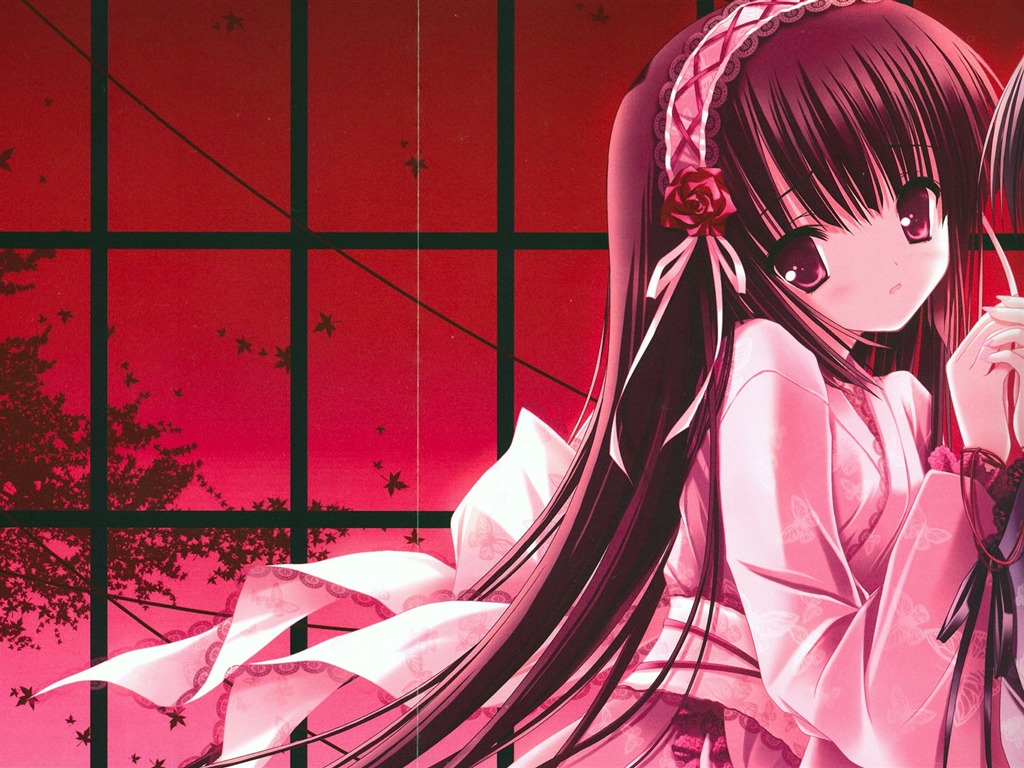 Anime girl HD tapety na plochu #20 - 1024x768