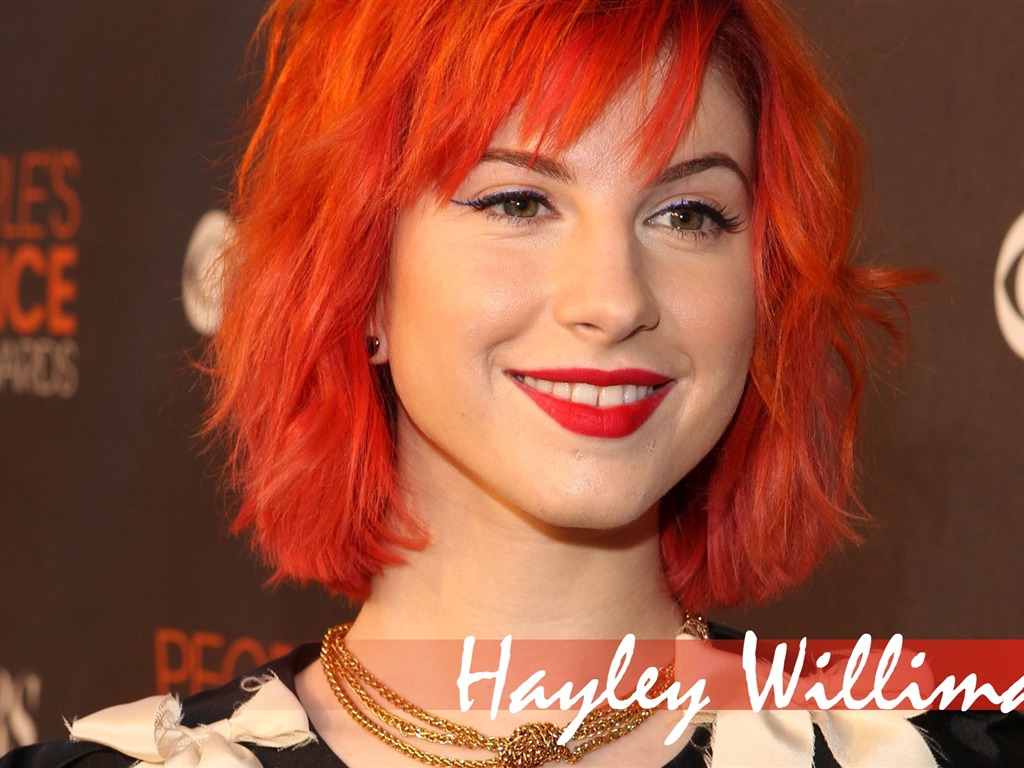 Hayley Williams 海莉·威廉姆斯 美女壁紙 #1 - 1024x768