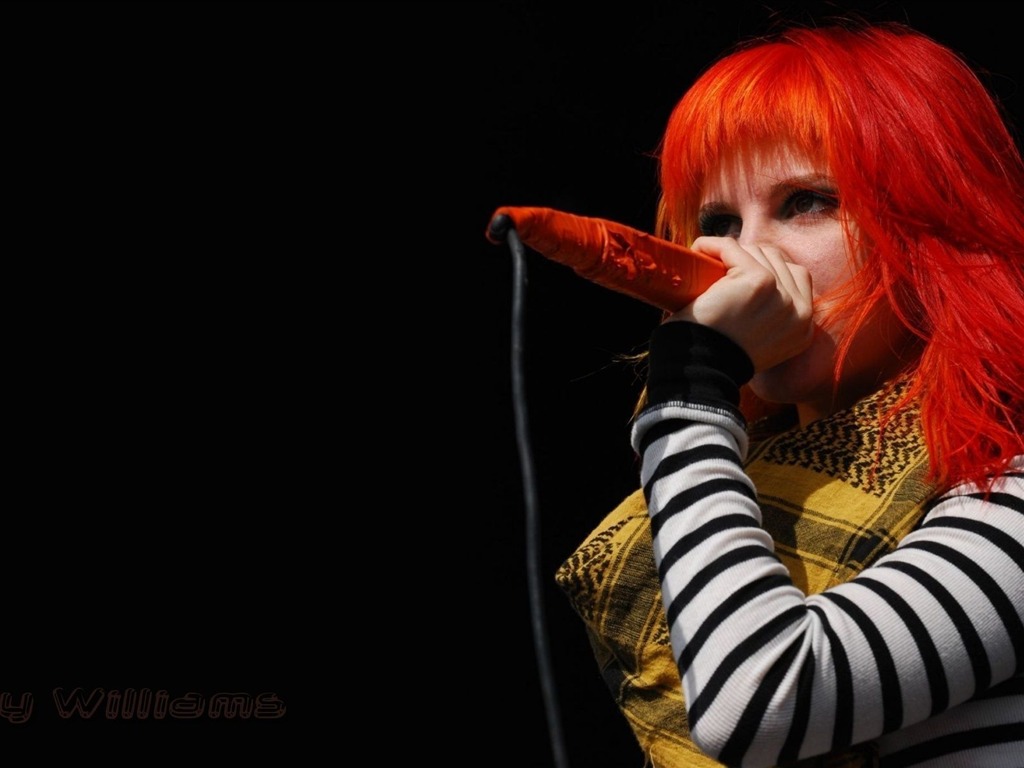 Hayley Williams 海莉·威廉姆斯 美女壁紙 #4 - 1024x768