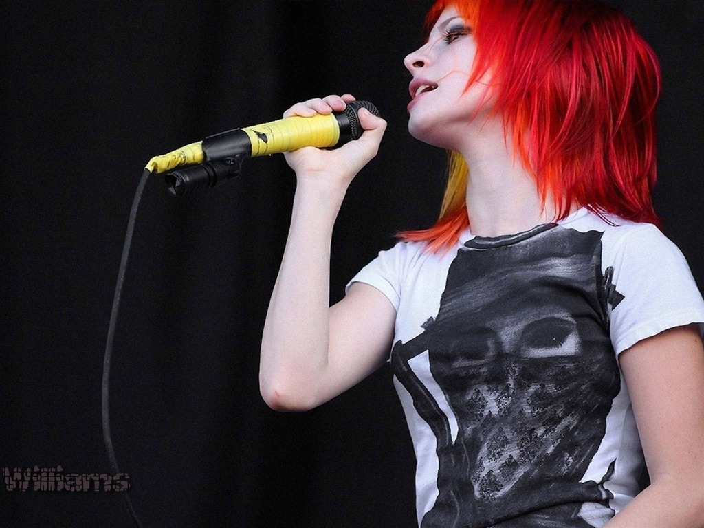 Hayley Williams krásnou tapetu #7 - 1024x768