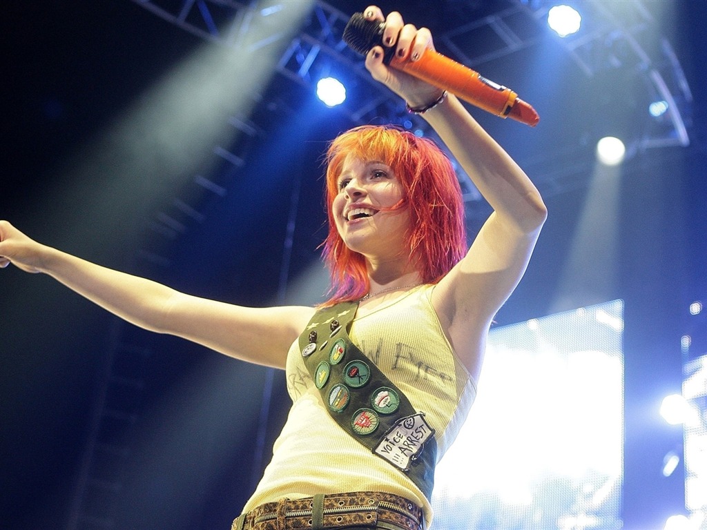 Hayley Williams magnifique fond d'écran #13 - 1024x768