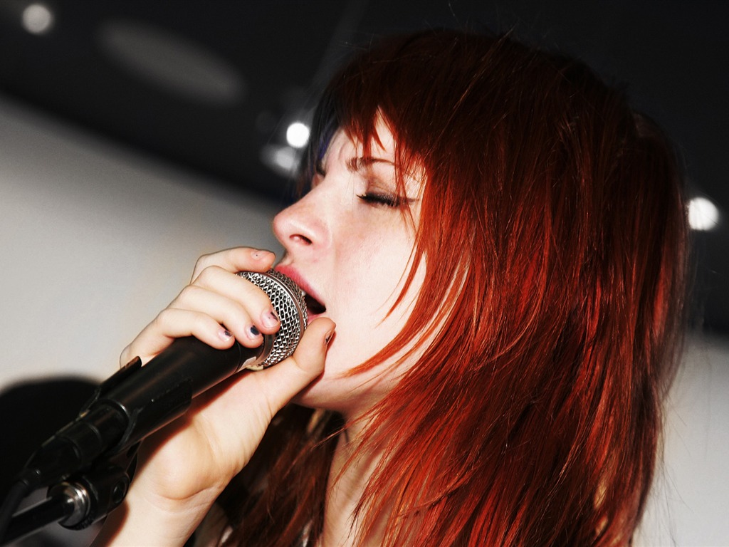 Hayley Williams krásnou tapetu #15 - 1024x768