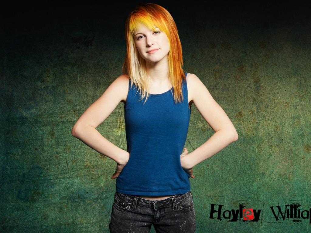 Hayley Williams krásnou tapetu #21 - 1024x768