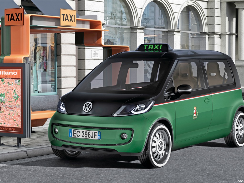 Concept Car Volkswagen Milano Taxi - 2010 大眾 #1 - 1024x768
