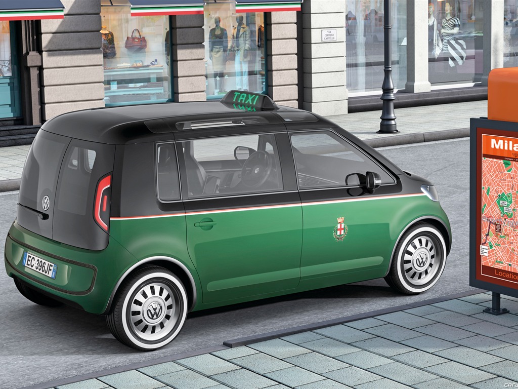 Concept Car Volkswagen Milano Taxi - 2010 大眾 #5 - 1024x768