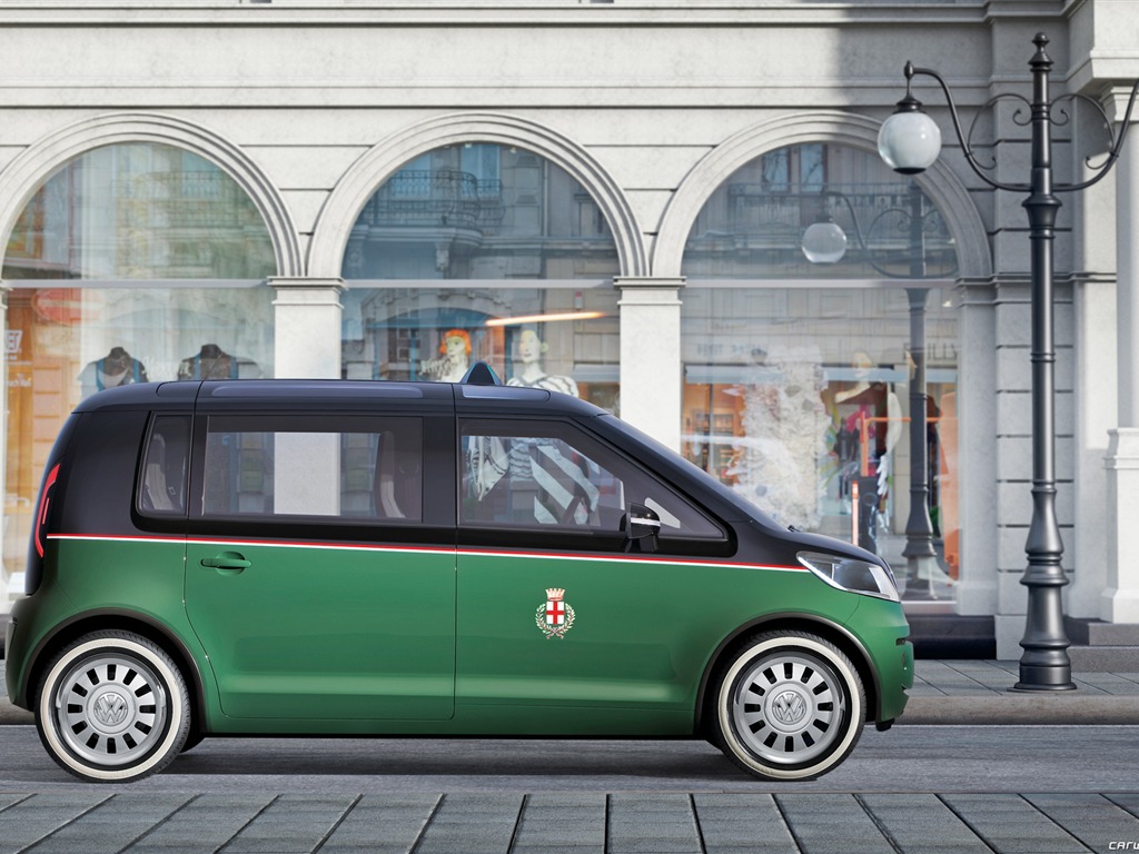 Concept Car Volkswagen Milano Taxi - 2010 fondos de pantalla HD #6 - 1024x768