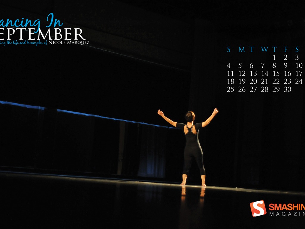 September 2011 Calendar Wallpaper (2) #6 - 1024x768