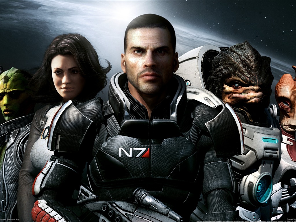 Mass Effect 2 質量效應2 高清壁紙 #17 - 1024x768