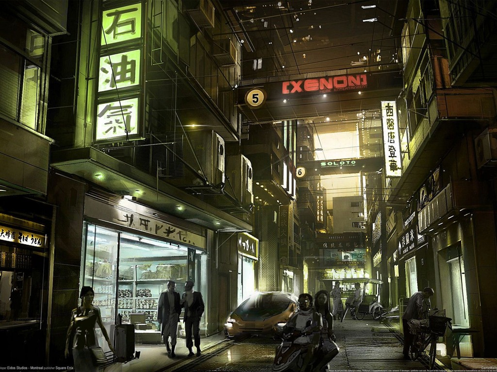 Deus Ex: Human Revolution HD wallpapers #7 - 1024x768