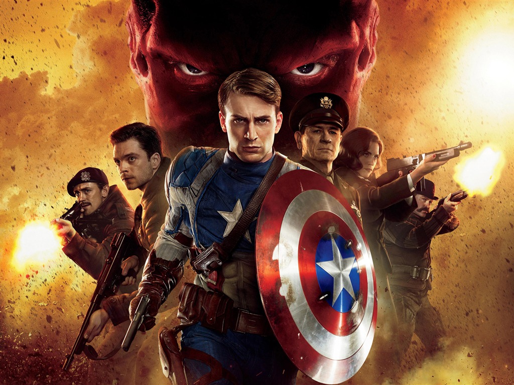 Captain America: The First Avenger 美國隊長 高清壁紙 #1 - 1024x768