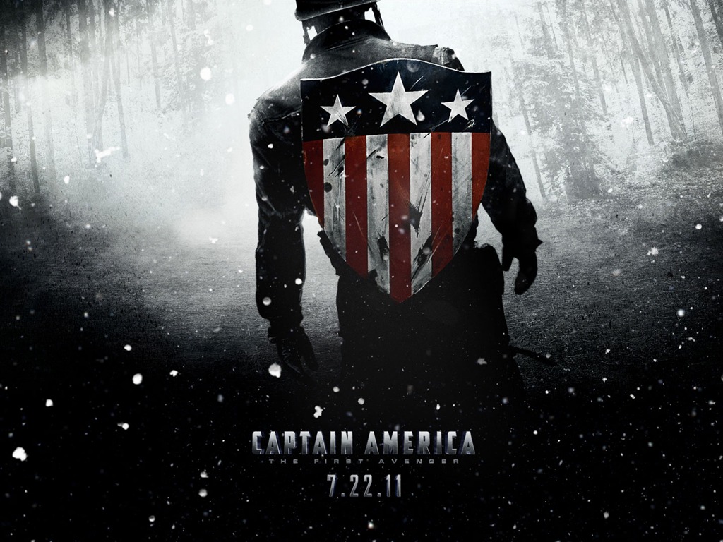 Kapitán Amerika: První Avenger HD tapety na plochu #3 - 1024x768