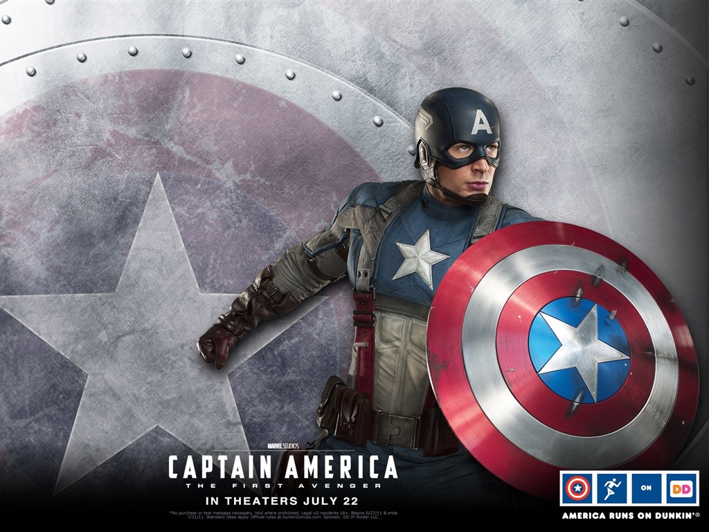 Kapitán Amerika: První Avenger HD tapety na plochu #6 - 1024x768
