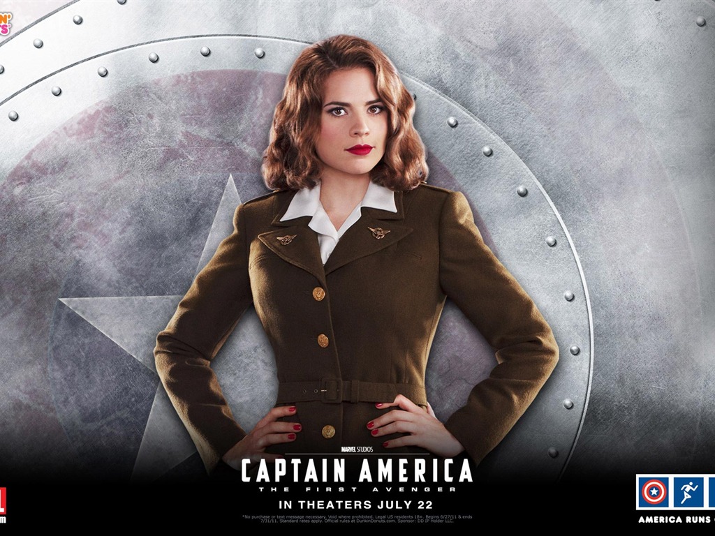Kapitán Amerika: První Avenger HD tapety na plochu #8 - 1024x768