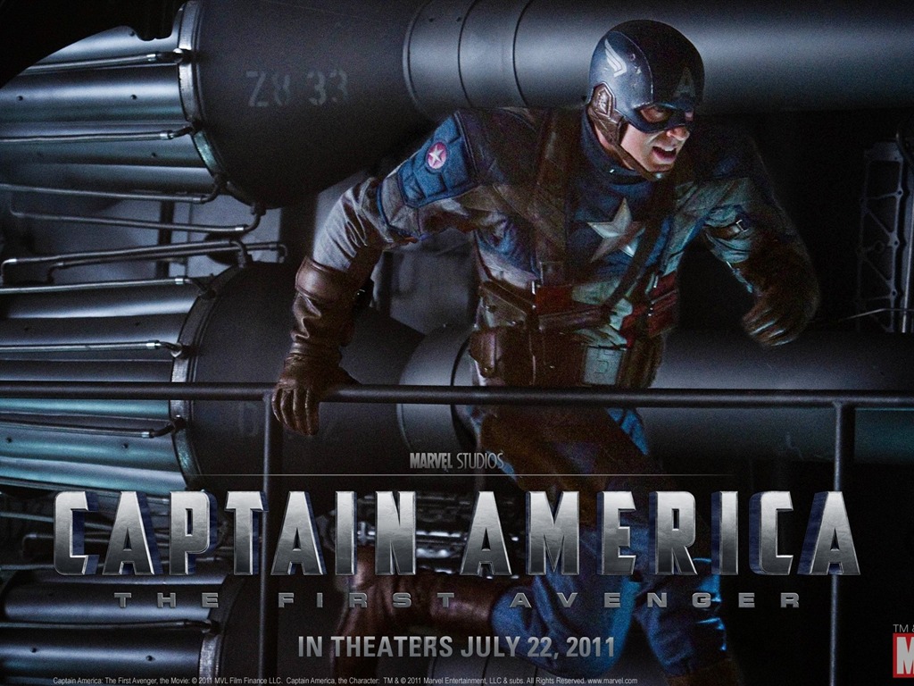 Kapitán Amerika: První Avenger HD tapety na plochu #20 - 1024x768