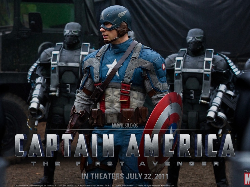 Kapitán Amerika: První Avenger HD tapety na plochu #21 - 1024x768