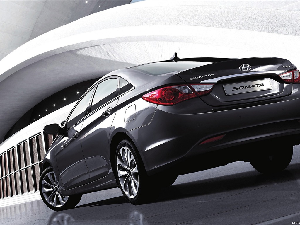 Hyundai Sonata - 2009 fondos de pantalla HD #16 - 1024x768