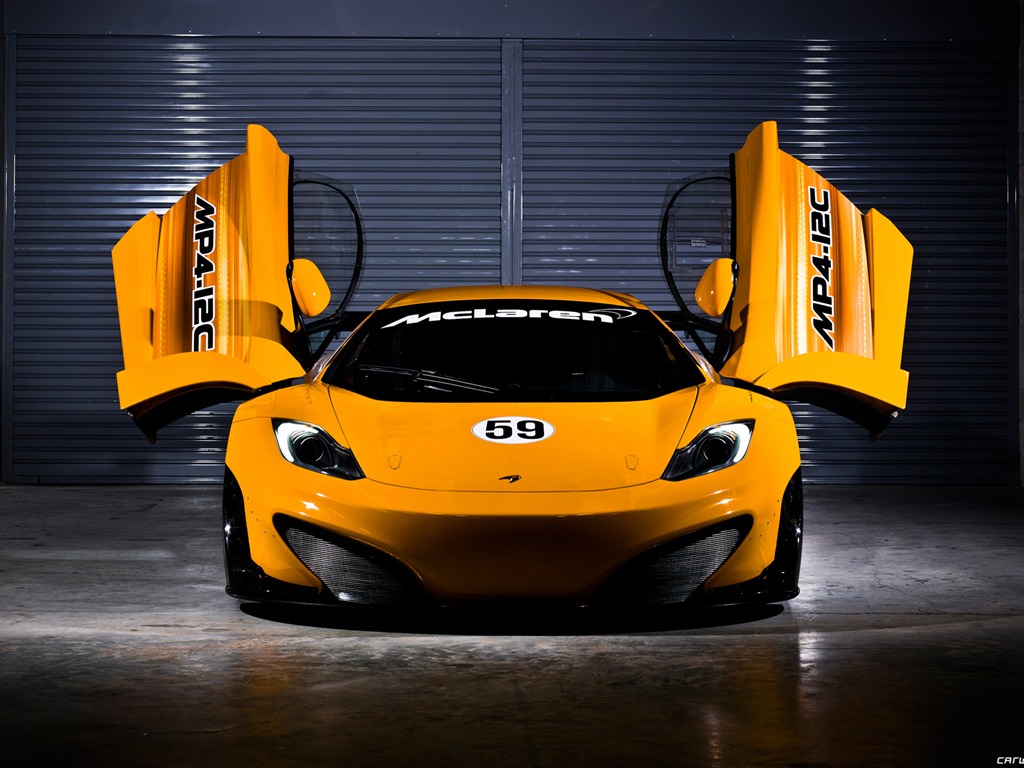 맥라렌 MP4 - 12C GT3 - 2011의 HD 배경 화면 #2 - 1024x768