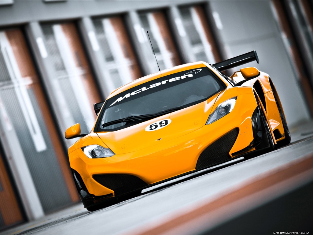 マクラーレンMP4-12C GT3 - 2011のHDの壁紙 #3 - 1024x768