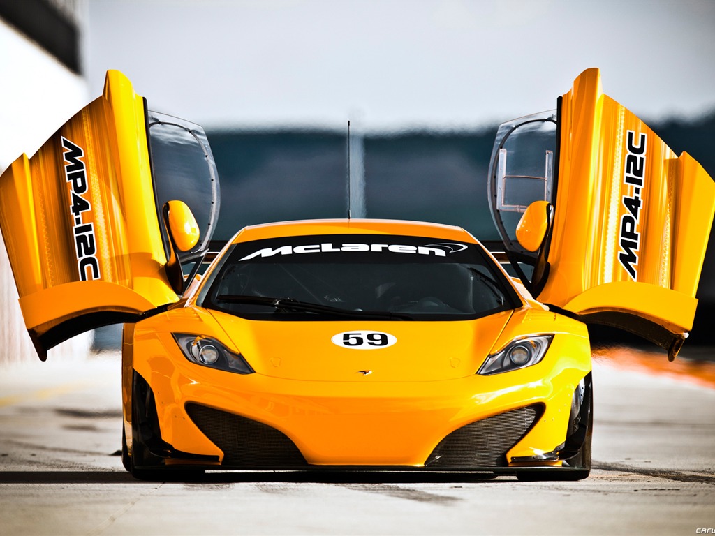 マクラーレンMP4-12C GT3 - 2011のHDの壁紙 #5 - 1024x768