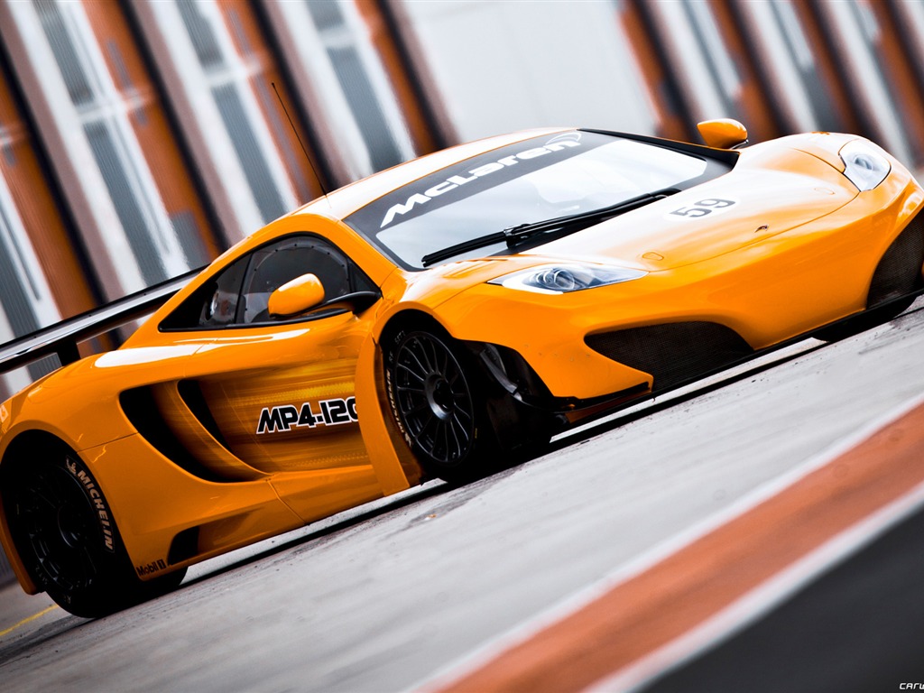 맥라렌 MP4 - 12C GT3 - 2011의 HD 배경 화면 #8 - 1024x768