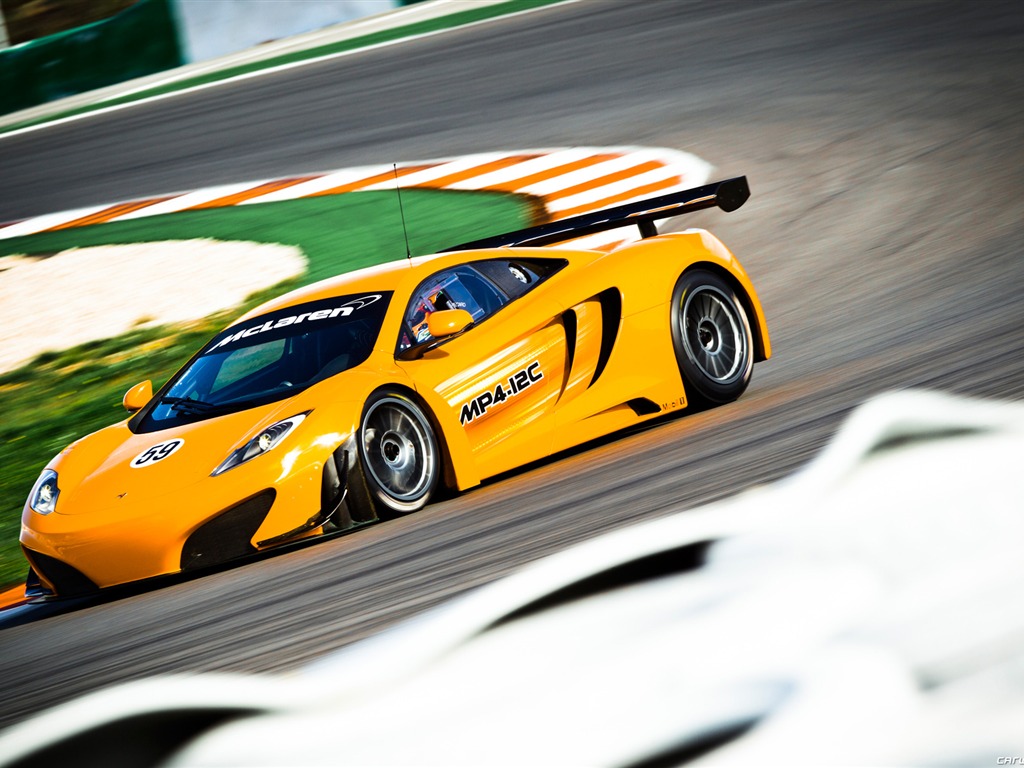 맥라렌 MP4 - 12C GT3 - 2011의 HD 배경 화면 #13 - 1024x768