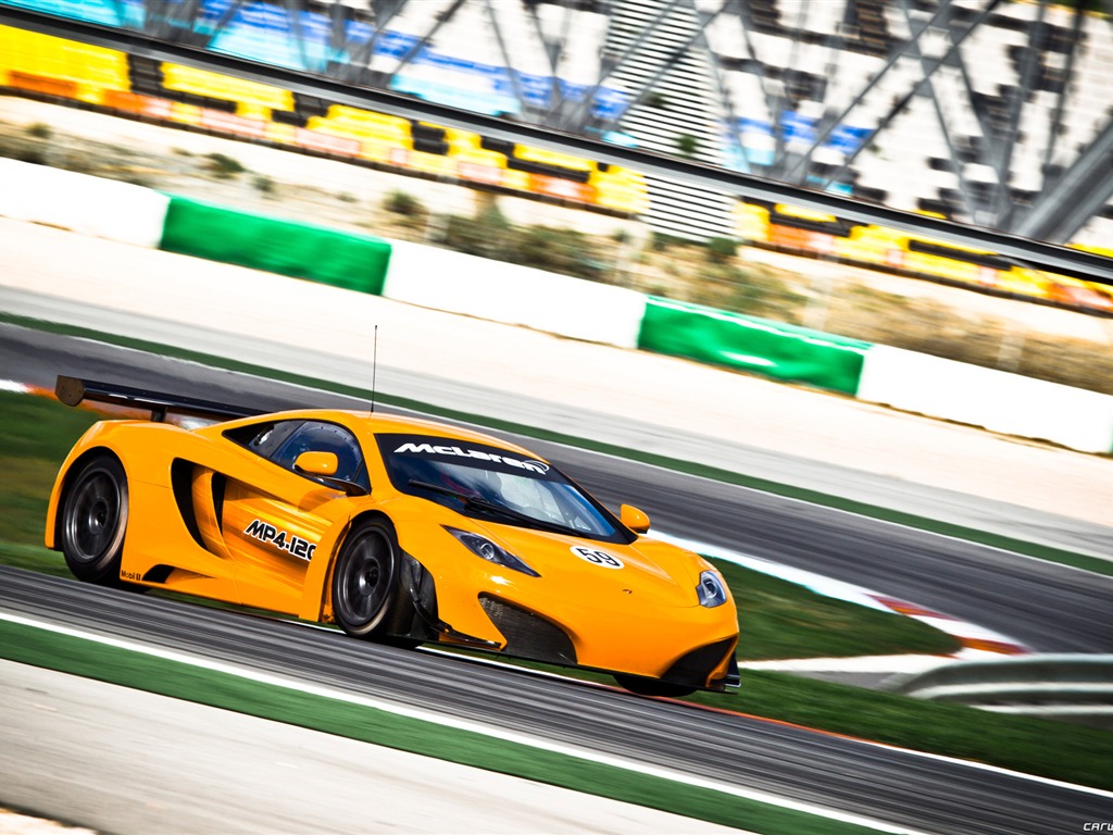 맥라렌 MP4 - 12C GT3 - 2011의 HD 배경 화면 #14 - 1024x768