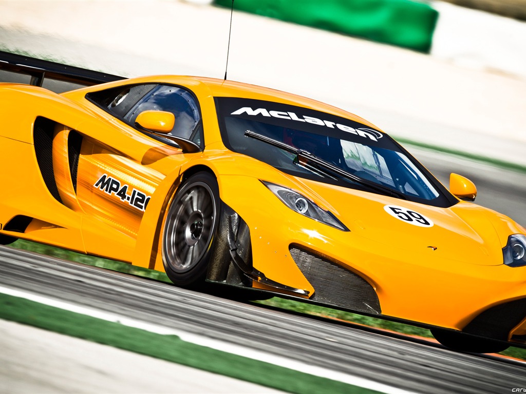 マクラーレンMP4-12C GT3 - 2011のHDの壁紙 #15 - 1024x768