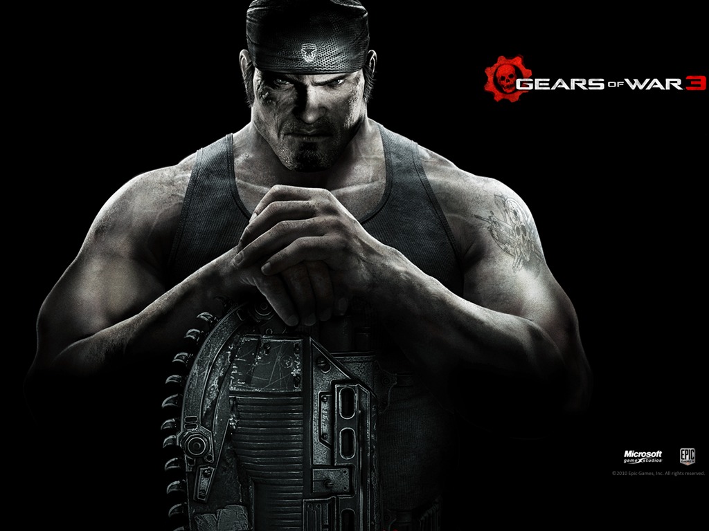 Gears of War 3 HD wallpapers #2 - 1024x768