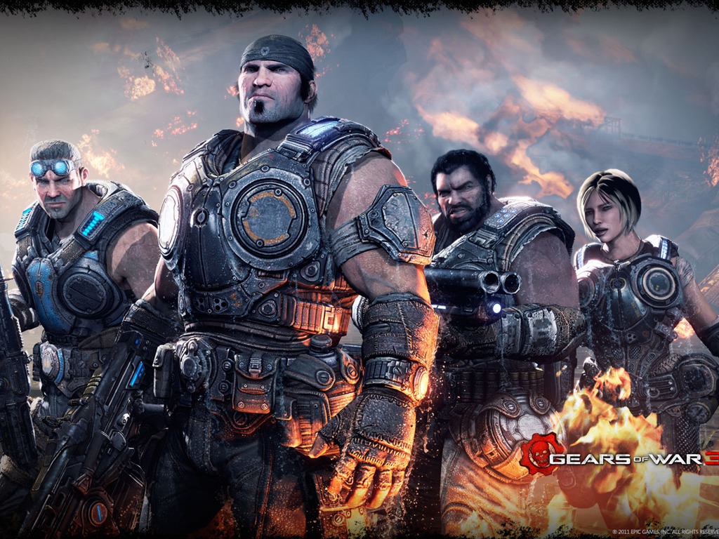 Gears of War wallpapers HD 3 #15 - 1024x768