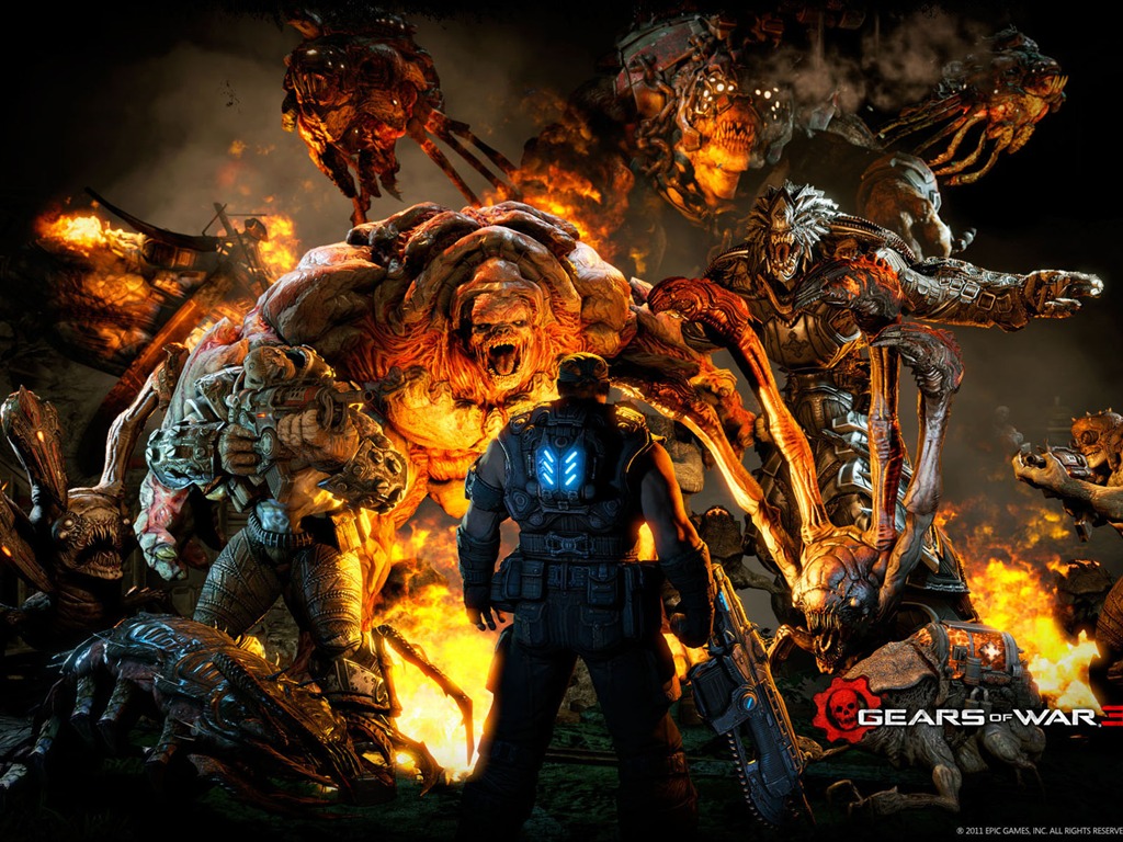 Gears of War wallpapers HD 3 #16 - 1024x768