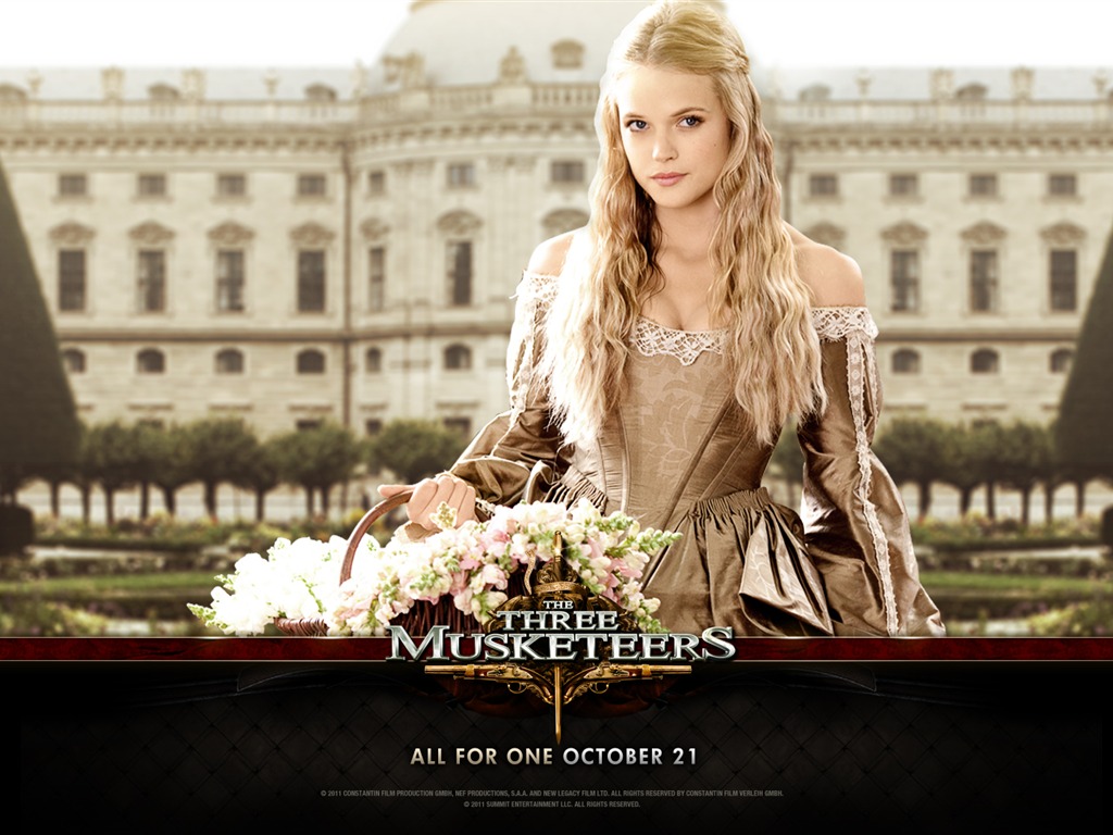 2011 The Three Musketeers 2011 三個火槍手壁紙專輯 #3 - 1024x768