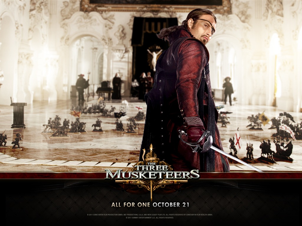 2011 The Three Musketeers 2011 三个火枪手 壁纸专辑9 - 1024x768