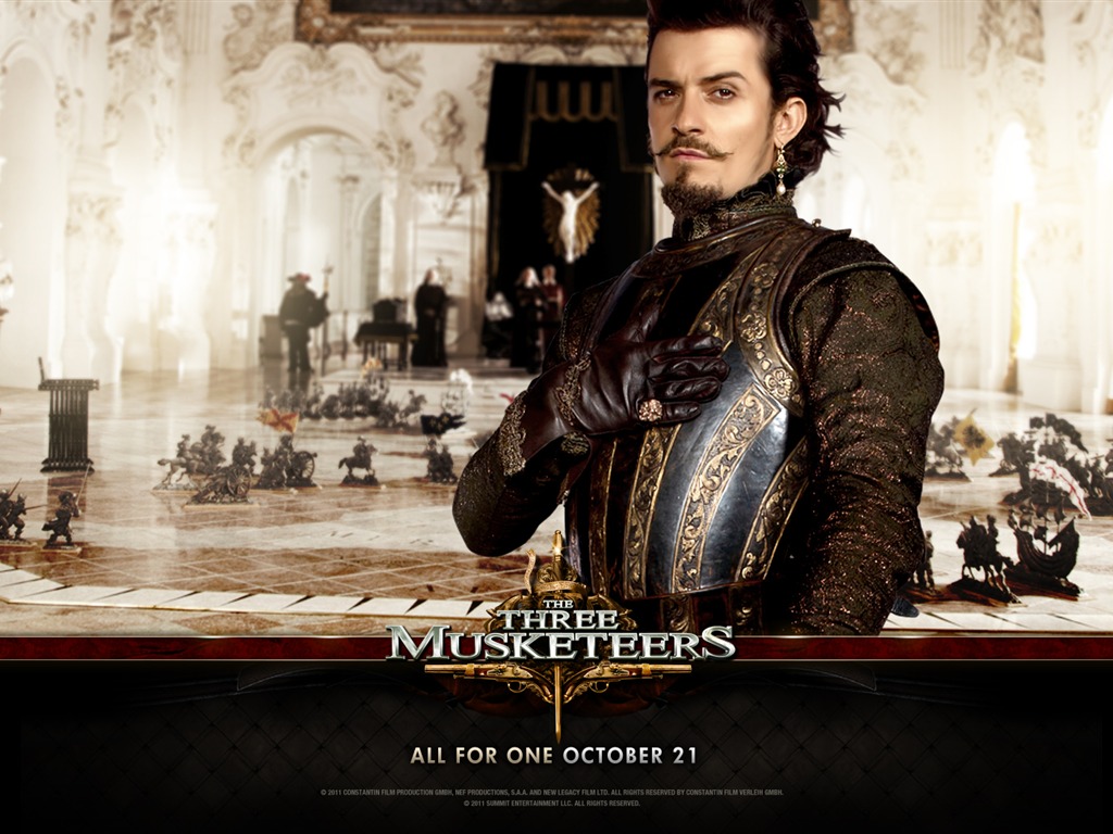 2011 The Three Musketeers 2011 三个火枪手 壁纸专辑13 - 1024x768