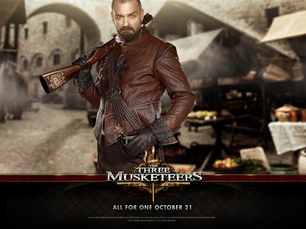2011 The Three Musketeers 2011 三個火槍手壁紙專輯 #15 - 1024x768