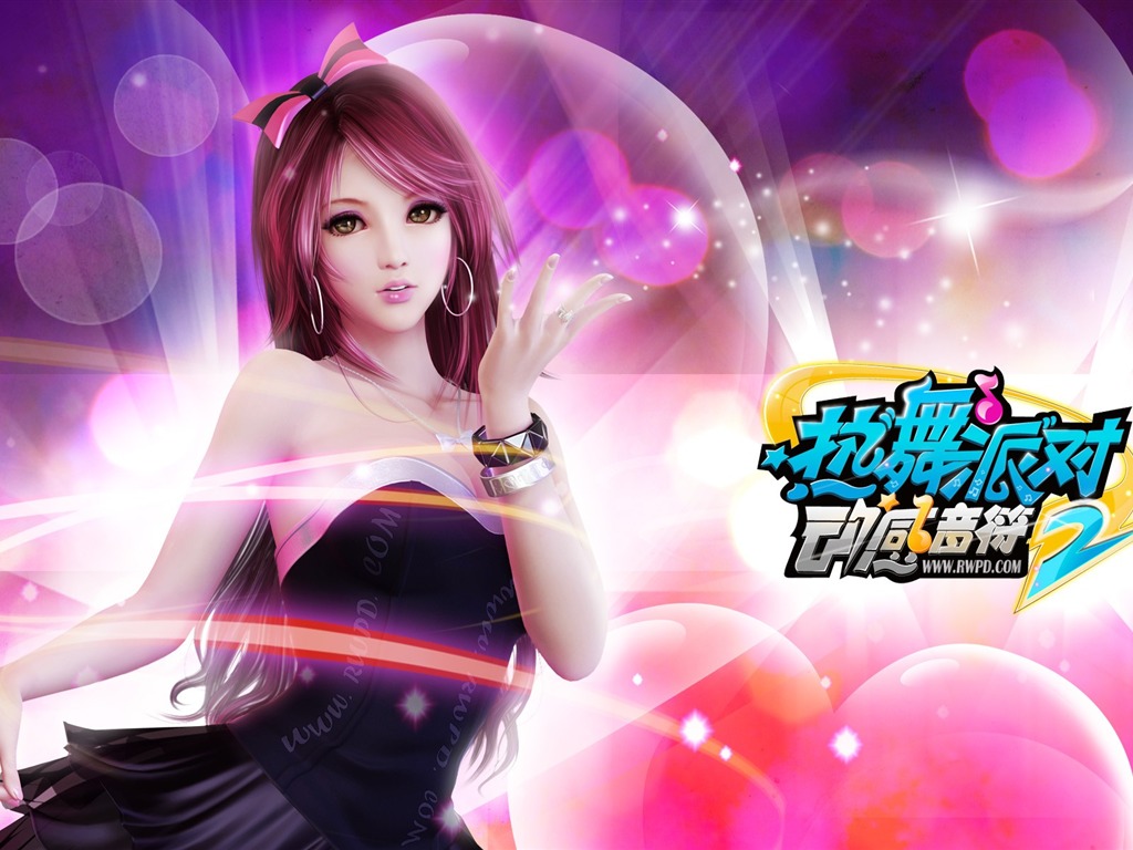 オンラインゲーム熱いダンスパーティーIIの公式壁紙 #1 - 1024x768