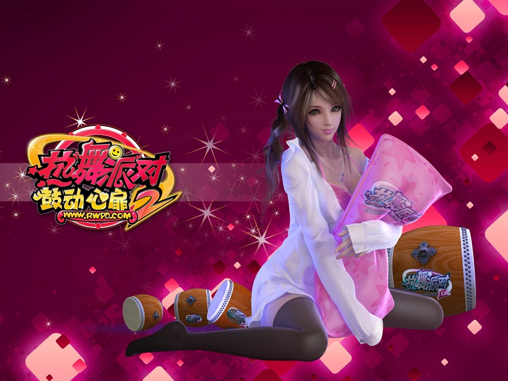 オンラインゲーム熱いダンスパーティーIIの公式壁紙 #11 - 1024x768