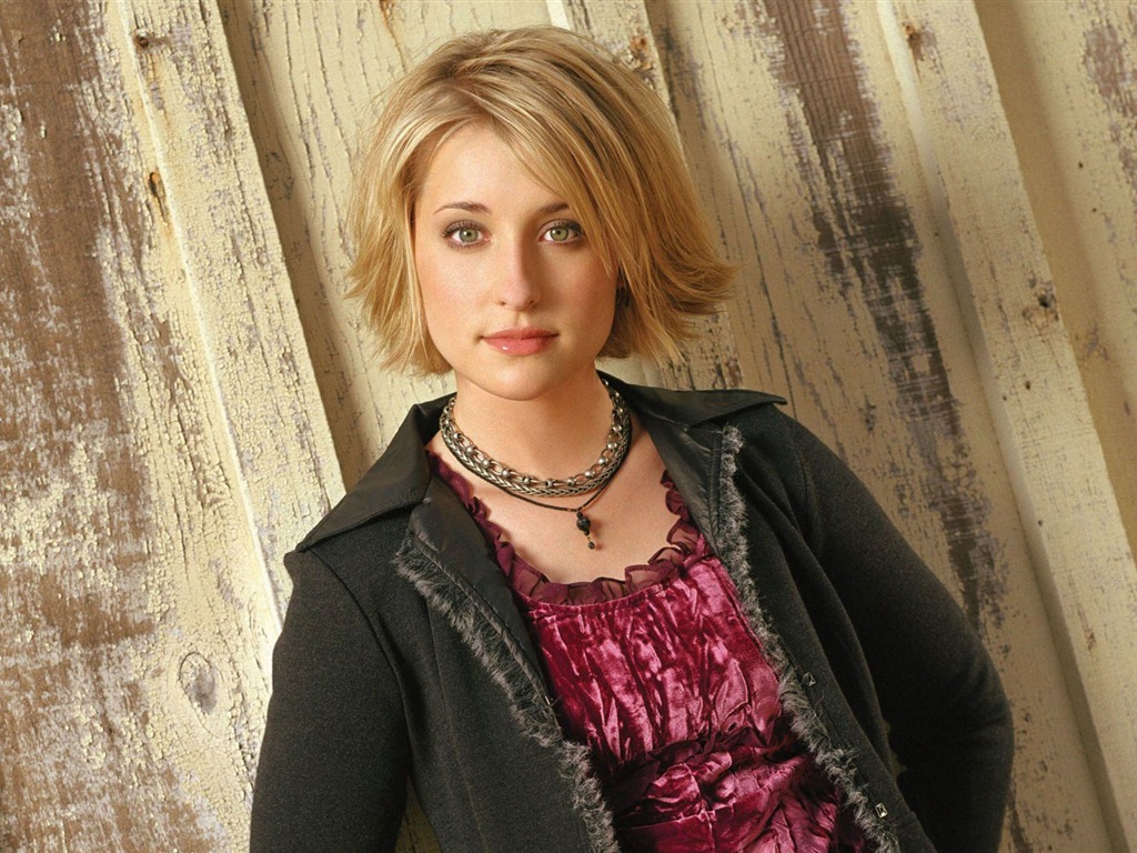 Allison Mack beautiful wallpaper #1 - 1024x768