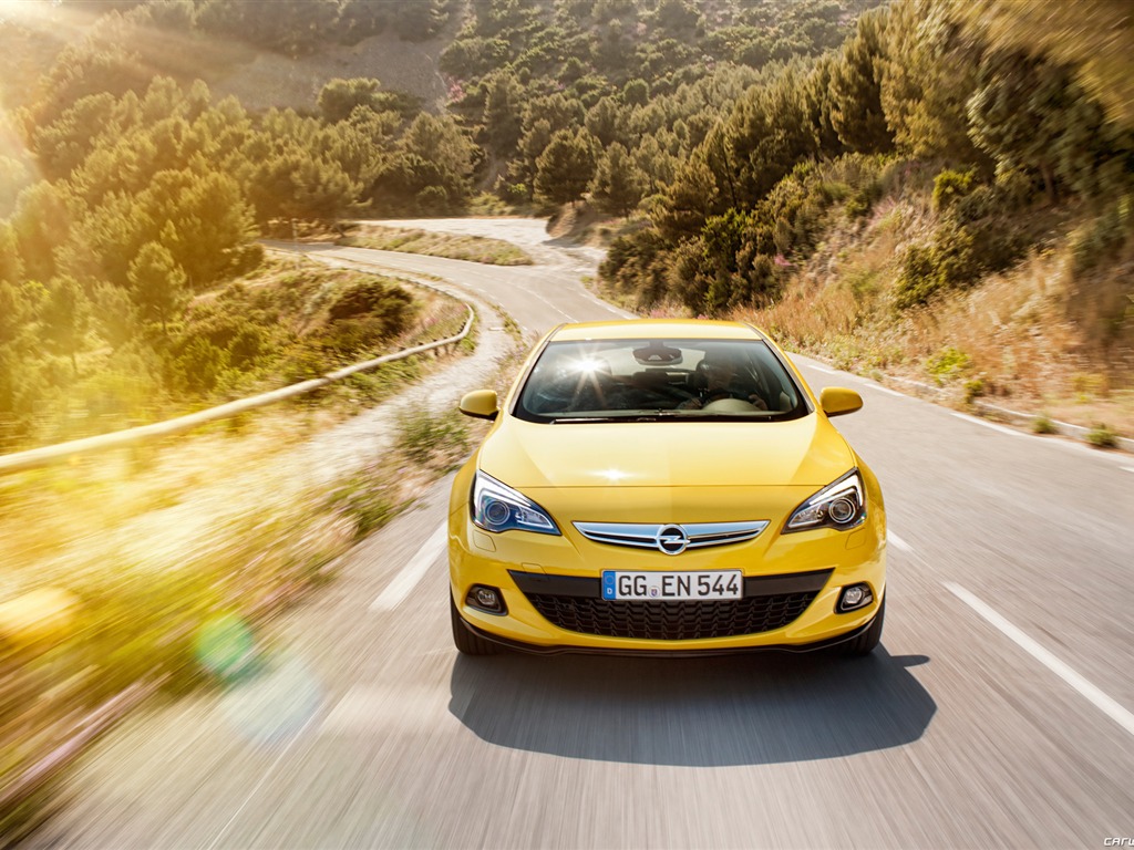 Opel Astra GTC - 2011 fondos de pantalla HD #5 - 1024x768