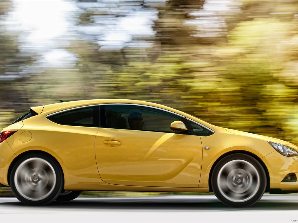 Opel Astra GTC - 2011 fondos de pantalla HD #6 - 1024x768