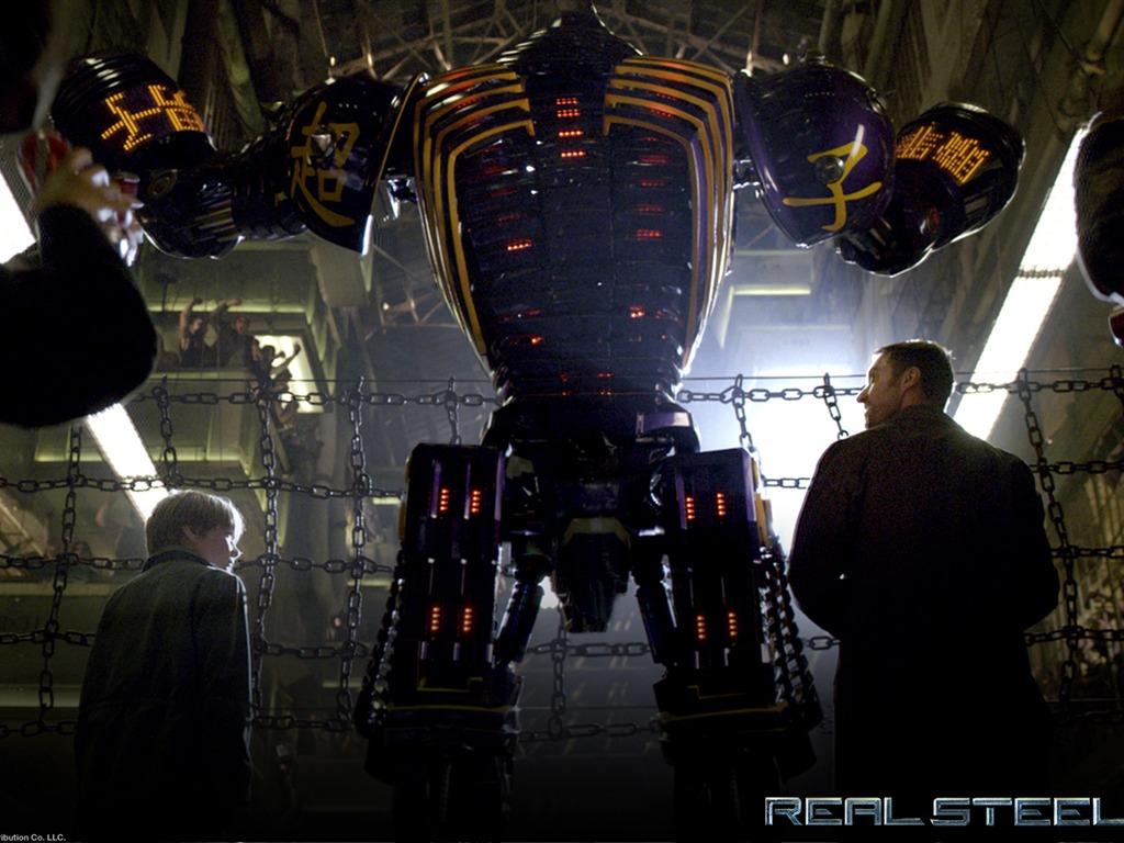 Real Steel 鐵甲鋼拳 高清壁紙 #3 - 1024x768