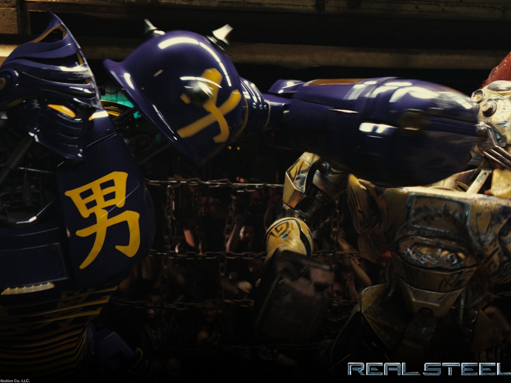 Real Steel 铁甲钢拳 高清壁纸6 - 1024x768