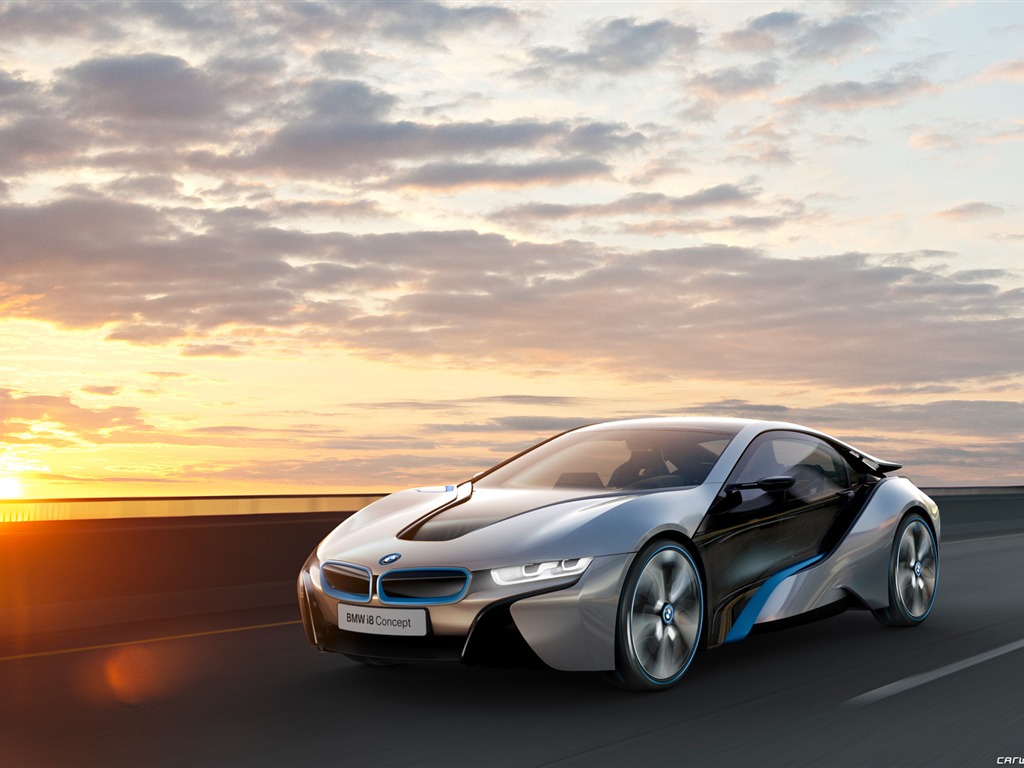 BMW i8 개념 - 2011의 HD 배경 화면 #7 - 1024x768