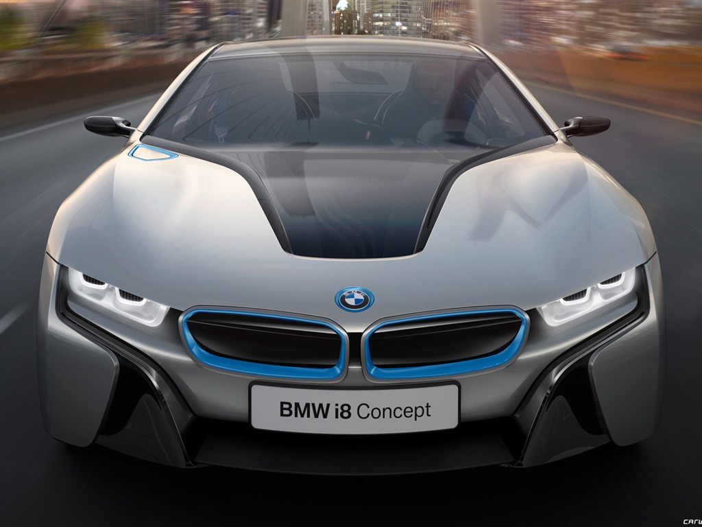 BMW i8 개념 - 2011의 HD 배경 화면 #9 - 1024x768