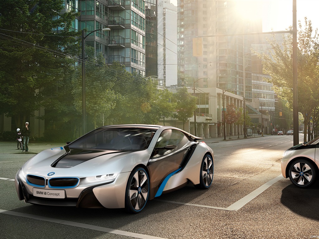 BMW i8 Concept - 2011 寶馬 #12 - 1024x768